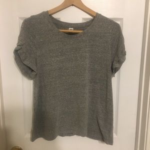 Old Navy Womens Gray T-Shirt Size Large